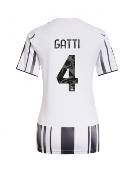 Billige Juventus Federico Gatti #4 Hjemmedrakt Dame 2025-26 Kortermet